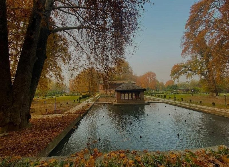 Nishat Garden Srinagar Mughal garden